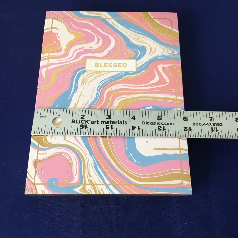 Marbled Watercolor Notebook